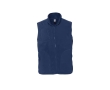 Unisex polyester fleece gilet, 320 g/m2, SOL'S Norway colour navy-blue