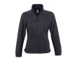 Fleece jacket for women, polyester, 300 g/m2, SOL'S North colour dark grey