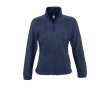 Fleece jacket for women, polyester, 300 g/m2, SOL'S North colour dark blue