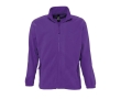 Polyester fleece jacket, 300 g/m2, SOL'S North colour purple