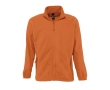 Polyester fleece jacket, 300 g/m2, SOL'S North colour orange