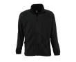Polyester fleece jacket, 300 g/m2, SOL'S North colour black