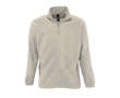 Polyester fleece jacket, 300 g/m2, SOL'S North colour light grey