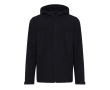 Branded men’s softshell jacket, casual fit, 300 g/m² colour black