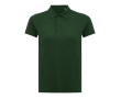 Women's casual-fit recycled cotton piqué polo, 220 g/m²  colour forest green