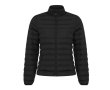 Women’s recycled polyester padded jacket, casual fit, 70 g/m2 colour black