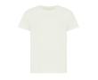 Kids’ T-shirt in recycled cotton, casual fit, 160 g/m² colour natural