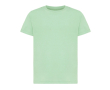 Kids’ T-shirt in recycled cotton, casual fit, 160 g/m² colour olive green