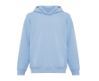 Kids’ recycled cotton hoodie sweatshirt, 280 g/m² colour cyan blue