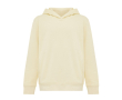 Kids’ recycled cotton hoodie sweatshirt, 280 g/m² colour light yellow
