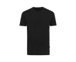 Recycled and organic branded cotton T-shirt, 180 g/m² colour black