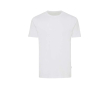 Recycled and organic branded cotton T-shirt, 180 g/m² colour white