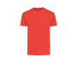 Recycled and organic branded cotton T-shirt, 180 g/m² colour red