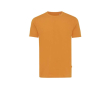 Recycled and organic branded cotton T-shirt, 180 g/m² colour orange