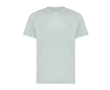 Casual-fit technical T-shirt in recycled polyester, 150 g/m² colour olive green