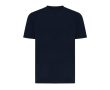 Unisex slim-fit T-shirt in recycled cotton, 160 g/m² colour navy-blue