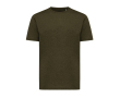 Unisex slim-fit T-shirt in recycled cotton, 160 g/m² colour khaki