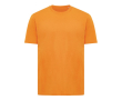 Unisex slim-fit T-shirt in recycled cotton, 160 g/m²  colour orange