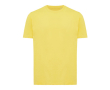 Unisex slim-fit T-shirt in recycled cotton, 160 g/m² colour yellow