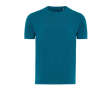 Unisex slim-fit T-shirt in recycled cotton, 160 g/m² colour blue gray