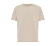 Unisex recycled cotton T-shirt, modern fit, 220 g/m2 colour camel