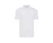 Regular-fit piqué polo in eco cotton, 220 g/m² colour white