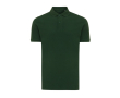 Regular-fit piqué polo in eco cotton, 220 g/m² colour dark green