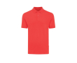 Regular-fit piqué polo in eco cotton, 220 g/m² colour desatured red