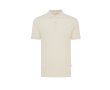 Regular-fit piqué polo in eco cotton, 220 g/m² colour champagne