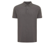 Regular-fit piqué polo in eco cotton, 220 g/m² colour matt silver
