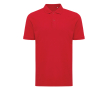 Regular-fit piqué polo in eco cotton, 220 g/m² colour red