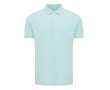 Regular-fit piqué polo in eco cotton, 220 g/m² colour mint green