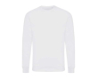 Crew neck sweatshirt in eco cotton, 340 g/m² colour white