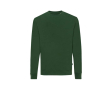 Crew neck sweatshirt in eco cotton, 340 g/m² colour dark green