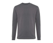 Crew neck sweatshirt in eco cotton, 340 g/m² colour dark grey