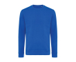 Crew neck sweatshirt in eco cotton, 340 g/m² colour royal blue