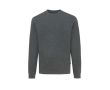Speckled eco cotton sweatshirts for promotions, 340 g/m² colour marbled grey