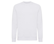 Unisex slim-fit sweatshirt in recycled cotton, 280 g/m² colour white