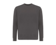 Unisex slim-fit sweatshirt in recycled cotton, 280 g/m² colour matt silver
