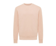 Unisex slim-fit sweatshirt in recycled cotton, 280 g/m² colour pastel pink