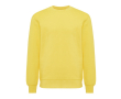 Unisex slim-fit sweatshirt in recycled cotton, 280 g/m² colour yellow