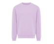 Unisex crew neck sweatshirt with fleece modern fit 340 g/m² Iqoniq Torla colour lilac