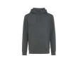 Soft undyed eco cotton sweatshirt with logo, 340 g/m² colour marbled grey