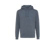 Soft undyed eco cotton sweatshirt with logo, 340 g/m² colour marbled dark blue