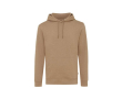 Soft undyed eco cotton sweatshirt with logo, 340 g/m² colour light brown