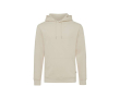 Soft undyed eco cotton sweatshirt with logo, 340 g/m² colour natural