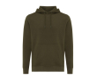 Unisex slim-fit sweatshirt in recycled cotton, 280 g/m² colour khaki