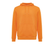 Unisex slim-fit sweatshirt in recycled cotton, 280 g/m² colour orange