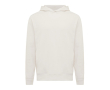 Branded unisex hoodie in recycled cotton, 280 g/m² colour off white