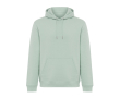 Unisex hoodie with brushed fleece 340 g/m2 Iqoniq Joshua colour olive green